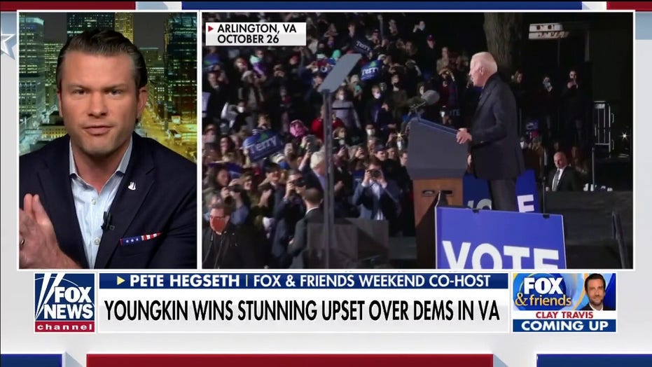 Youngkin wins stunning upset over Democrats in Virginia