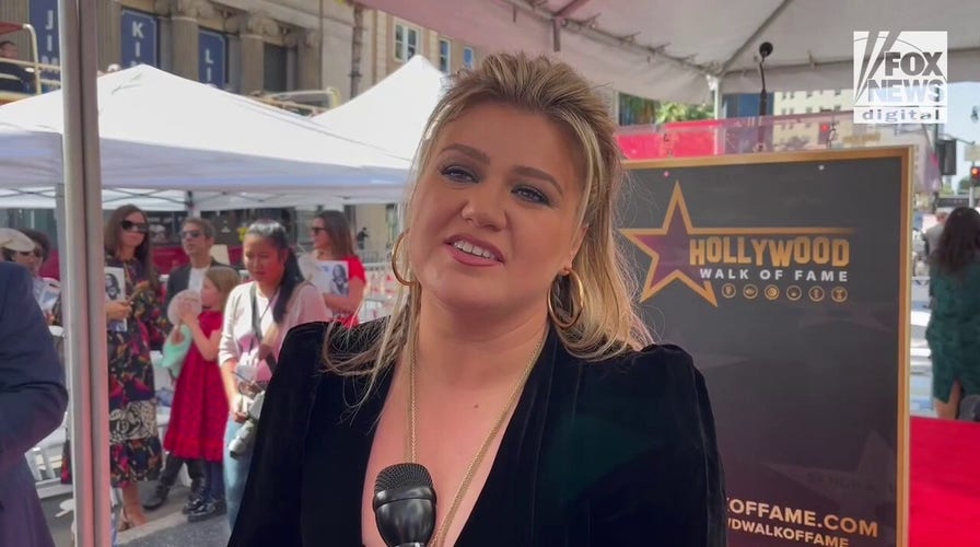 Kelly Clarkson receives a star on the Hollywood Walk of Fame