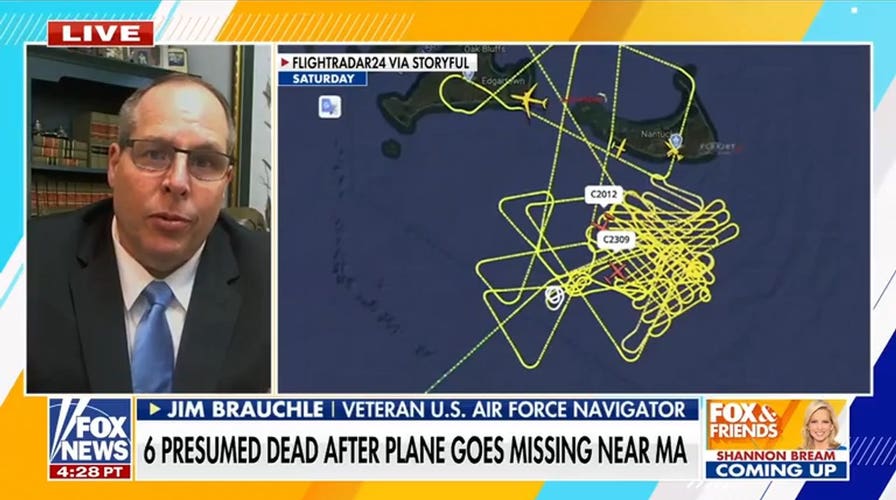 Coast Guard suspends search for 6 people aboard missing medical plane near Nantucket