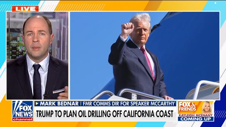 Trump to plan oil drilling off California coast