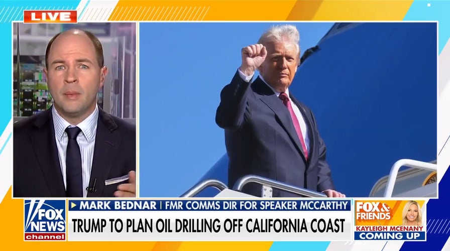 Trump to plan oil drilling off California coast