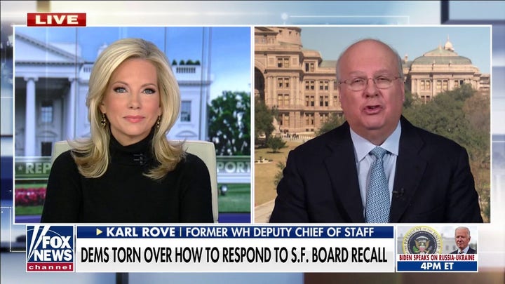 Karl Rove on how Dems are responding to San Francisco school board recall