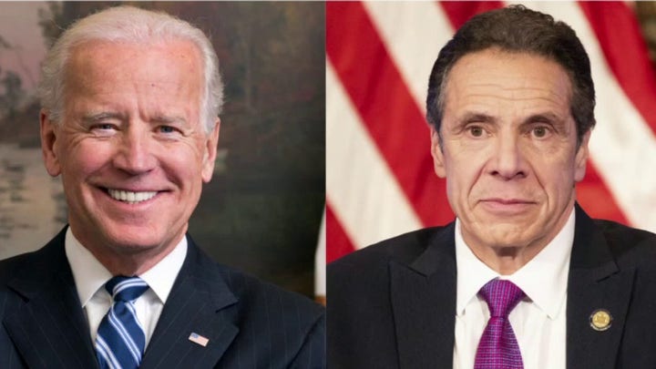 Biden breaks silence on Andrew Cuomo sexual harassment scandal