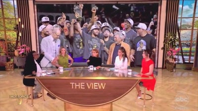 'The View' co-hosts fret over the Knicks owner agreeing to team White House visit
