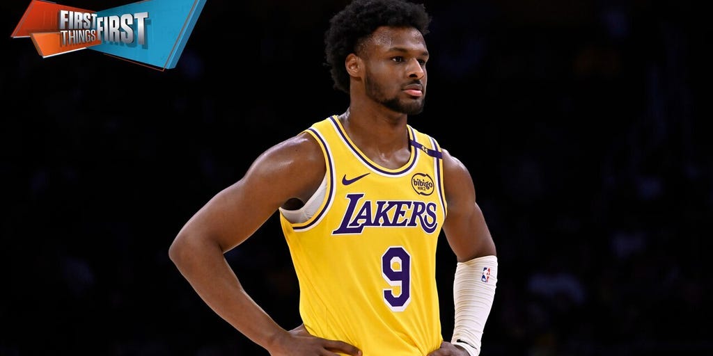 Bronny James sets career highs, What does this mean for the Lakers? | First Things First
