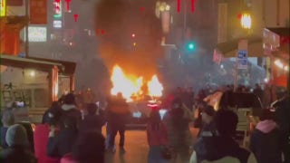 Crowd sets autonomous vehicle ablaze in San Francisco’s Chinatown - Fox News
