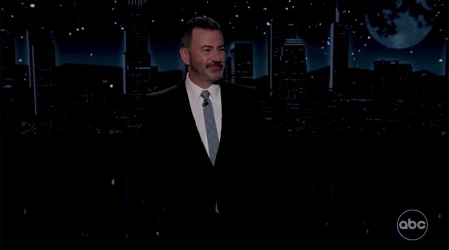 Kimmel says Rudy Giuliani 'rose from the grave' to remark  connected  late-night hosts play  implicit    Melania joke