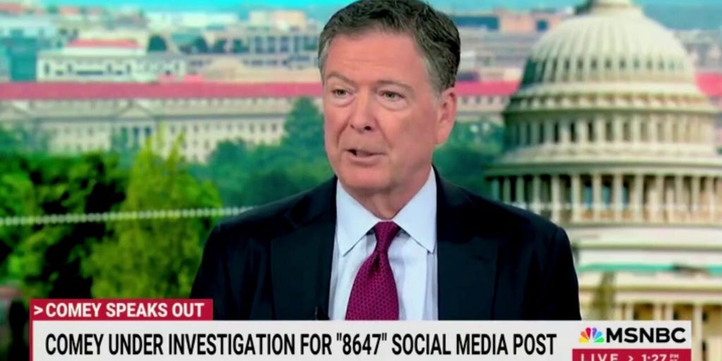 Former FBI Director Comey Defends ‘8647’ Post After Secret Service Interview