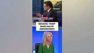 BREAKING: Trump makes MAJOR announcement about Iran ahead of deadline - Fox News