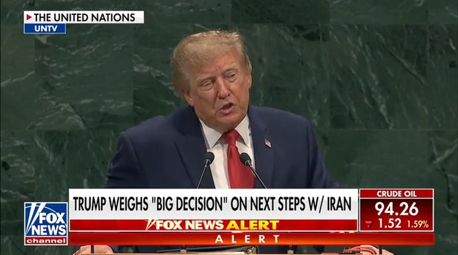 President Trump weighs his 'big decision' on Iran