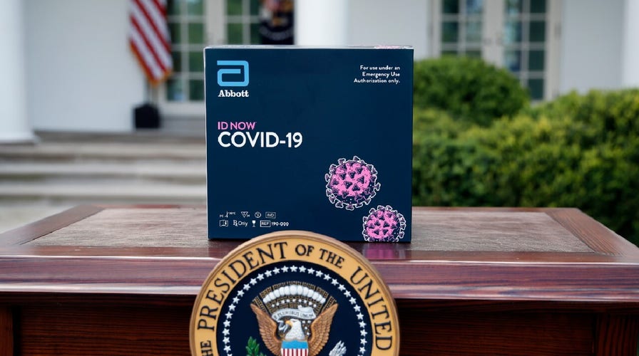 Trump announces new rapid test technology that identifies COVID-19 in minutes