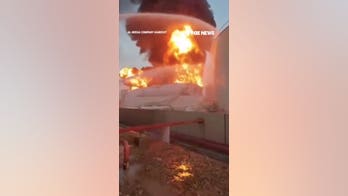 Massive fire rips through key Libya oil refinery after drone strike hits fuel tank