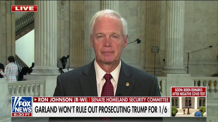 Sen. Johnson: 'The left's hypocrisy is jaw-dropping' 