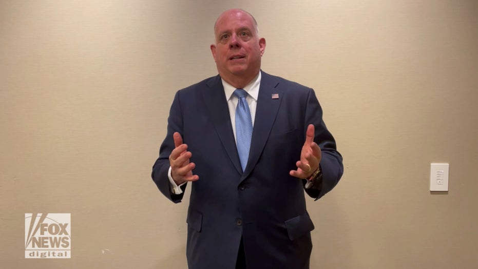 レーガン図書館のスピーチで, Maryland's Hogan to argue GOP 'won’t win back' White House with Trump as nominee