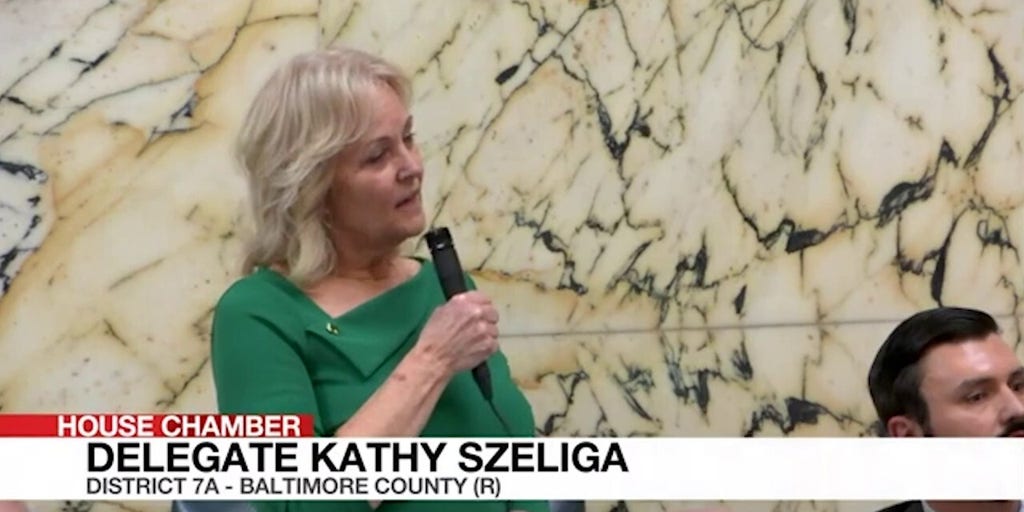 WATCH: Maryland Republican earns laughter after mocking Dem push to put tampons in men's bathrooms