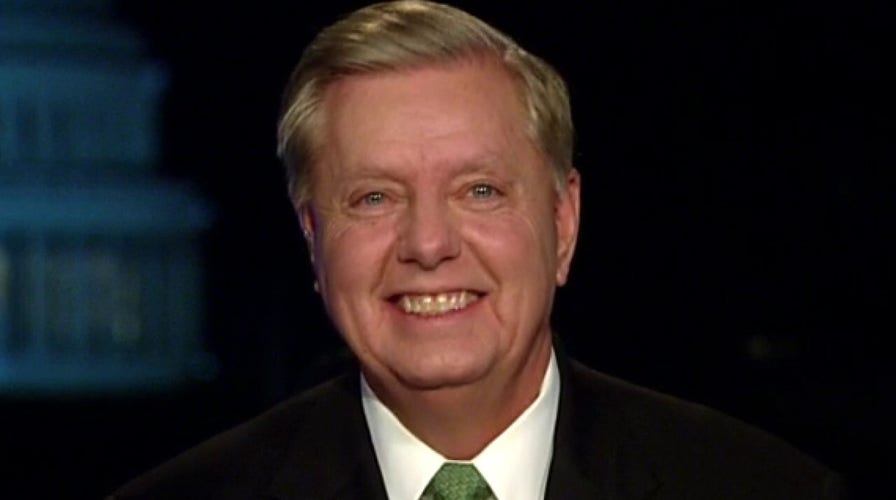 Sen. Lindsey Graham on President Trump's acquittal in Senate impeachment trial, Mitt Romney's guilty vote