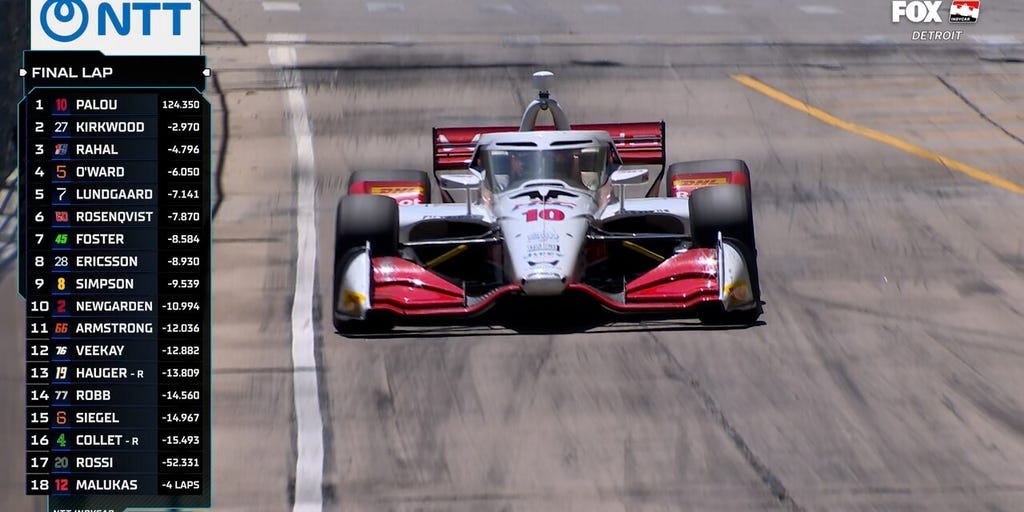 FINAL LAPS: Alex Palou bounces back and takes the checkered flag at Chevrolet Detroit Grand Prix 🏁 INDYCAR on FOX
