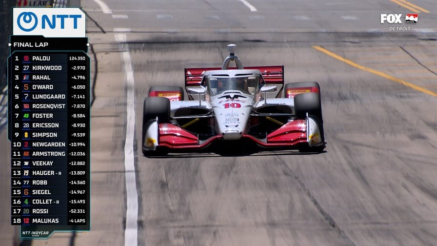 FINAL LAPS: Alex Palou bounces back and takes the checkered flag at Chevrolet Detroit Grand Prix 🏁 INDYCAR on FOX