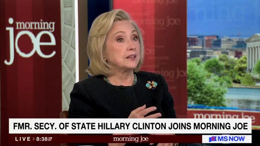 Hillary Clinton declares she hates Trump, Netanyahu's governments but loves US, Israel