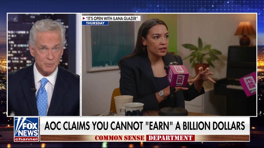 Trace Gallagher: All AOC understands is the ‘free’ market