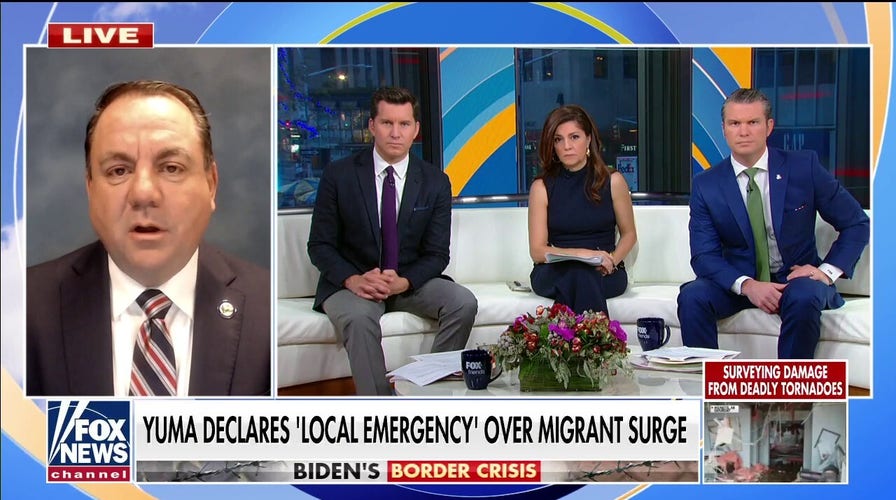 AZ mayor on border chaos, declares emergency: 'Epicenter of a humanitarian crisis’