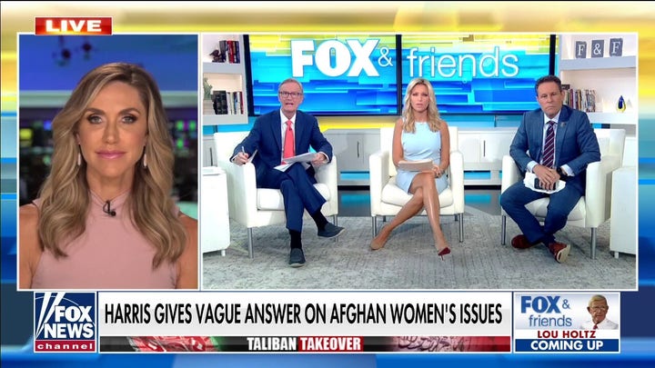 Lara Trump slams Kamala Harris for traveling to Asia, avoiding questions while Afghanistan crisis continues