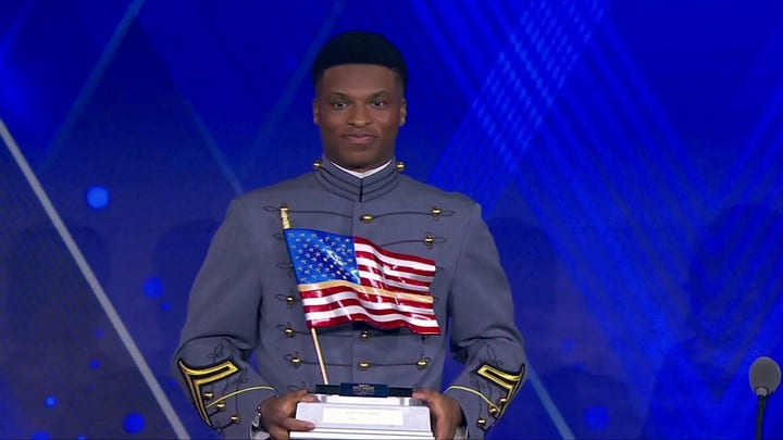 West Point Cadet who saved man from burning car awarded Heroism Award