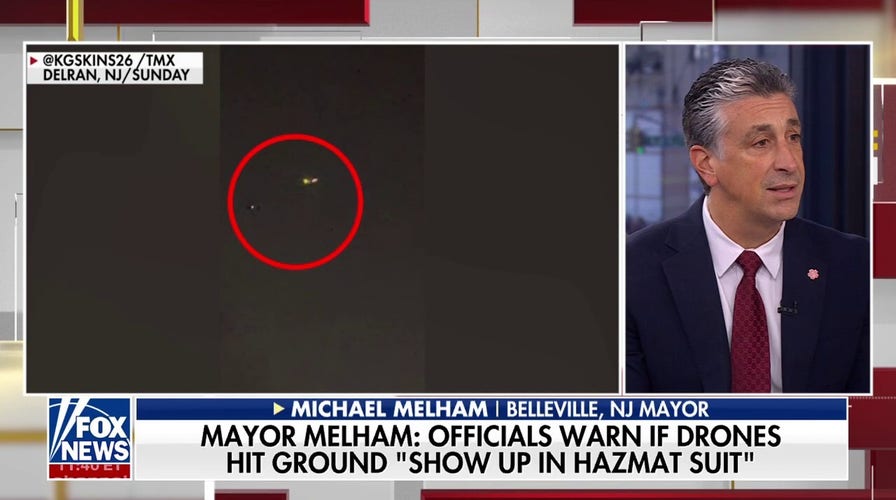 New Jersey mayor says ‘my residents are concerned’ about drone sightings
