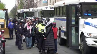 NYPD officers detain Columbia University anti-Israel agitators - Fox News