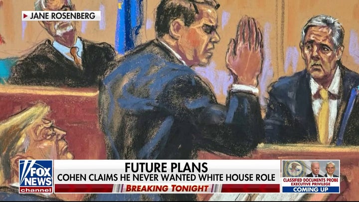 Michael Cohen claims he never wanted a White House role