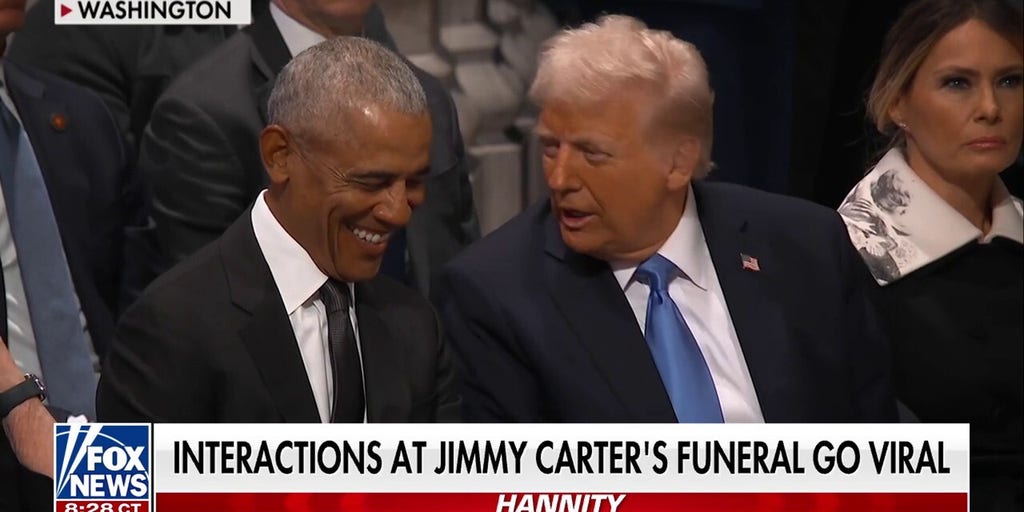 Body language expert explains how to read interaction between Trump and Obama