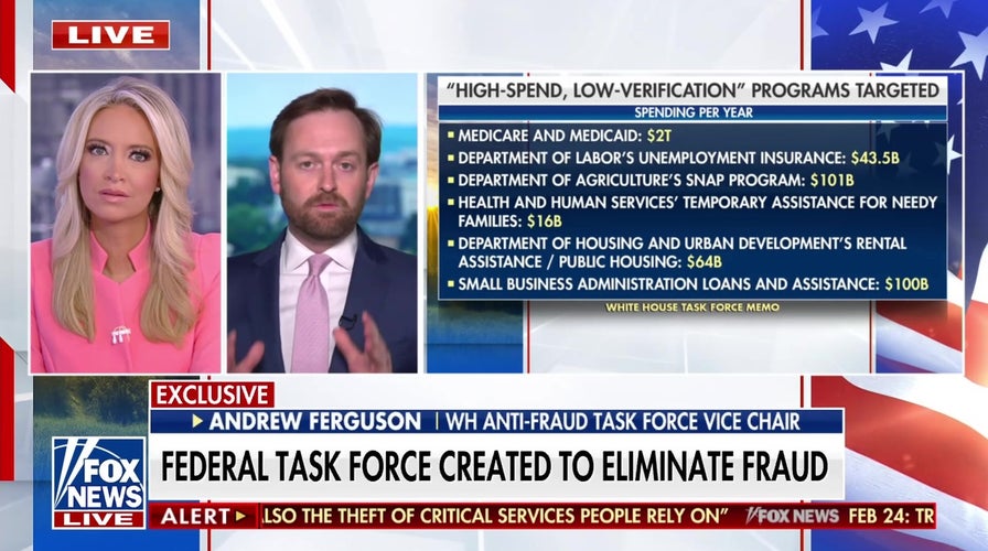 Trump launches anti-fraud task force to tackle government waste