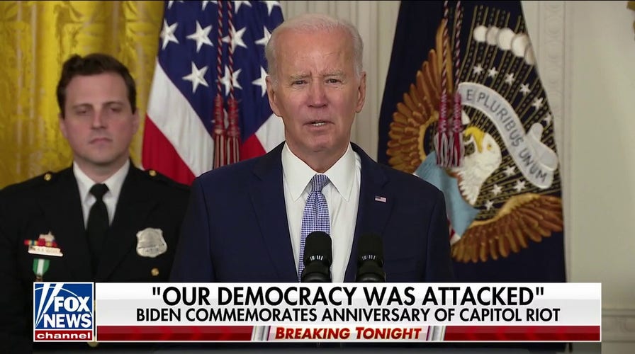 President Biden reflects on second anniversary of January 6.