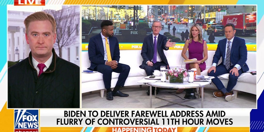 Biden prepares farewell address after flurry of final acts in office