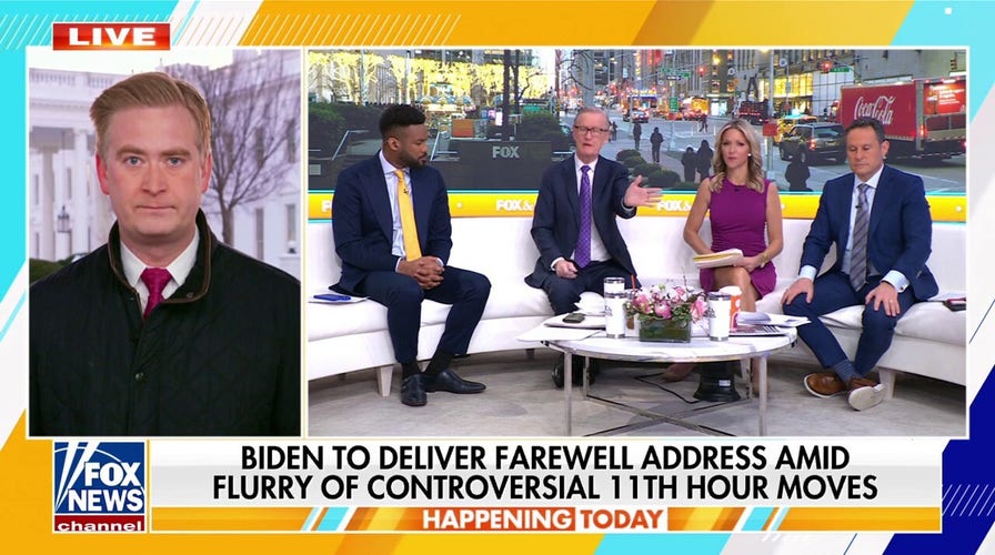 Biden prepares farewell address after flurry of final acts in office