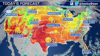 National forecast for Thursday, June 11