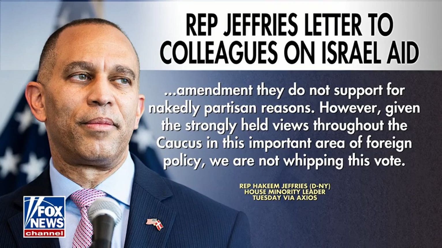 Democrats divided over House vote on Israel aid as U.S.-Middle East tensions rise