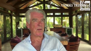 Pierce Brosnan discusses preparation for role as sheriff in period Western