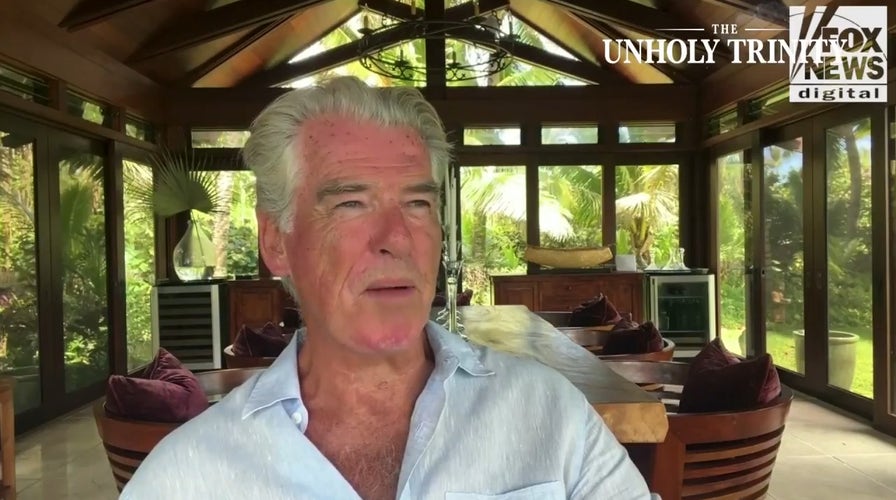Pierce Brosnan discusses preparation for role as sheriff in period Western