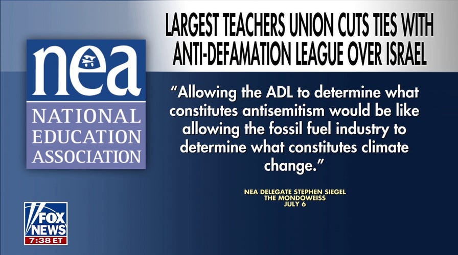 Teachers union cuts ties with Anti-Defamation League over Israel