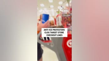 Anti-ICE protesters CLOG Target store checkout lines