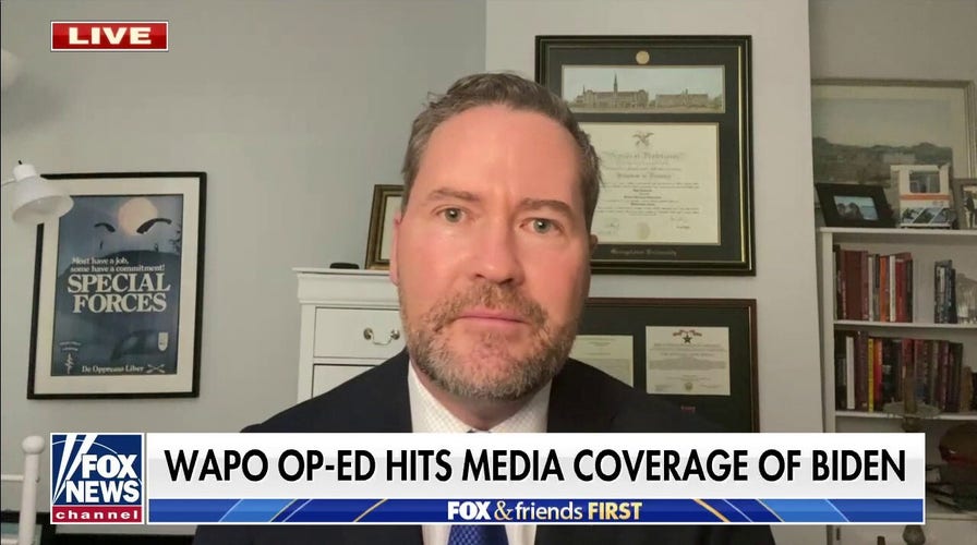 Rep. Waltz: ‘Laughable’ for Washington Post to claim Biden gets worse media coverage than Trump 