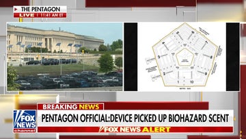 Pentagon locked down after biohazard scent detected