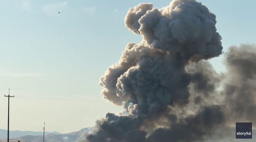 Explosions at fireworks facility in California