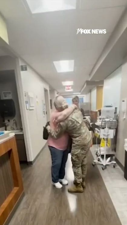 Grandmother gets BIG SURPRISE at final chemo treatment