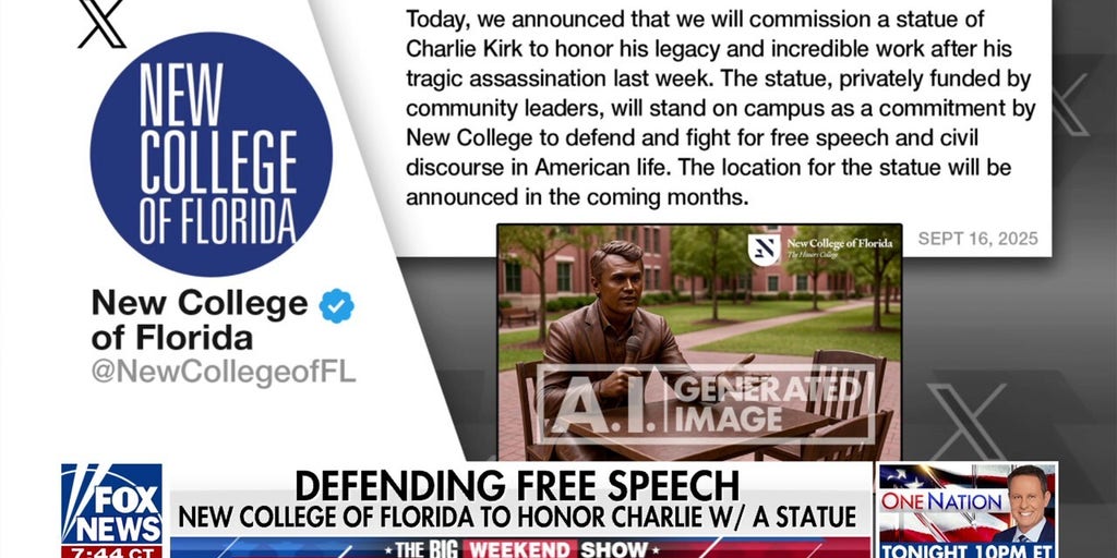 College campuses aim to add Charlie Kirk statues to their campuses