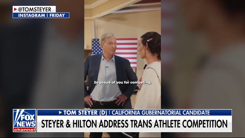 California Democratic gubernatorial candidate criticized over meeting with trans athlete
