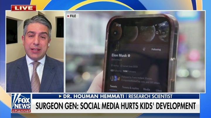 Surgeon general warns 13 is too young for social media