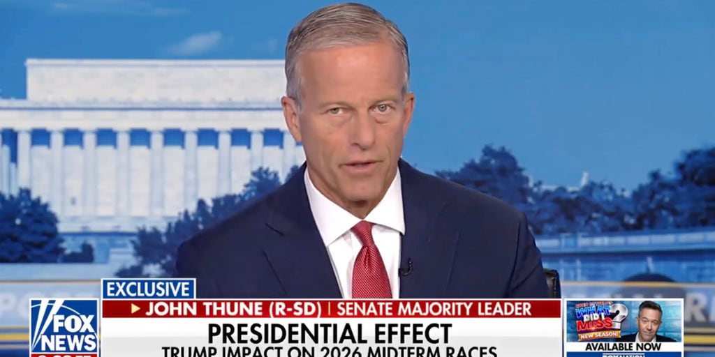 Sen John Thune: President Trump's endorsement is the ‘gold standard’