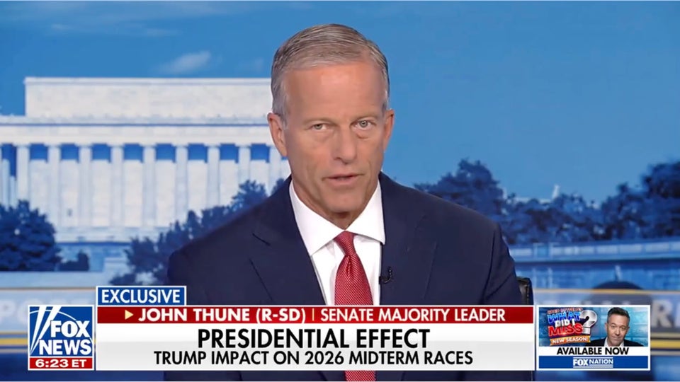 Sen John Thune: President Trump's endorsement is the ‘gold standard’